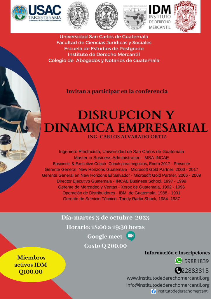 Disrupción y Dinámica Empresarial 2023