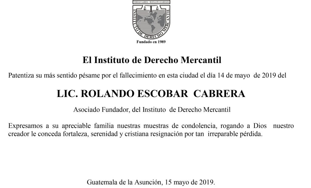 ESQUELA LIC