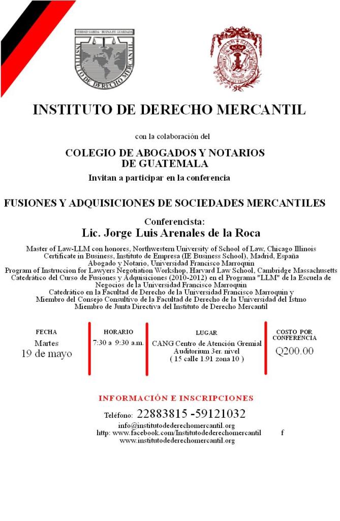 FUSIONES Y ADQUISICIONES DE SOCIEDADES MERCANTILES 2015